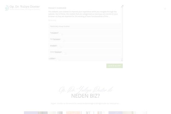 Dermatology-clinic theme site design template sample