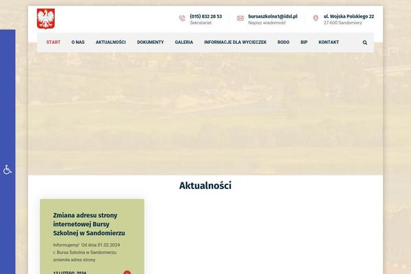 Bizix theme site design template sample