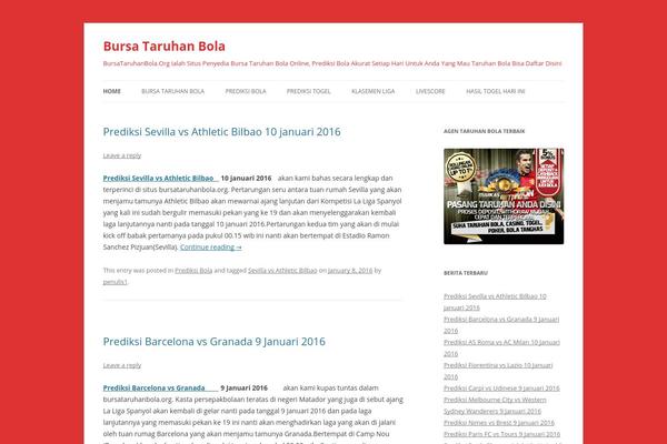 bursataruhanbola.org site used Minamaze-emagazine