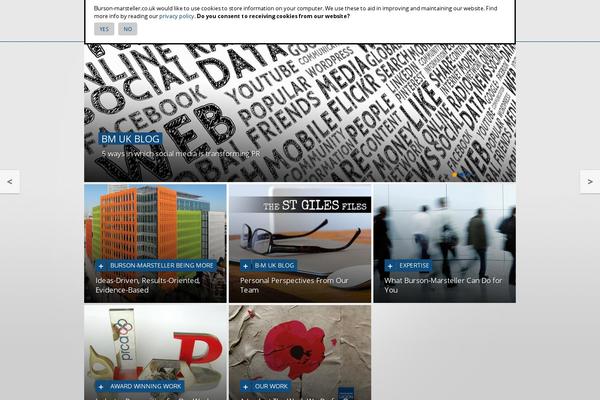 Bm theme site design template sample