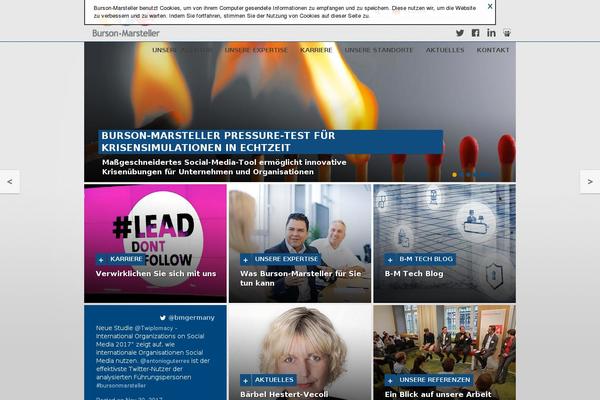Bm theme site design template sample