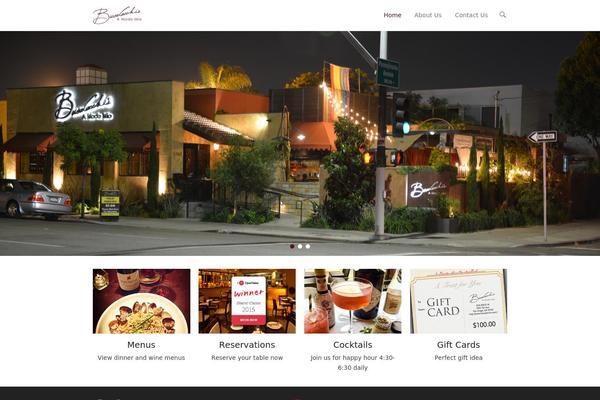 Adventurous theme site design template sample