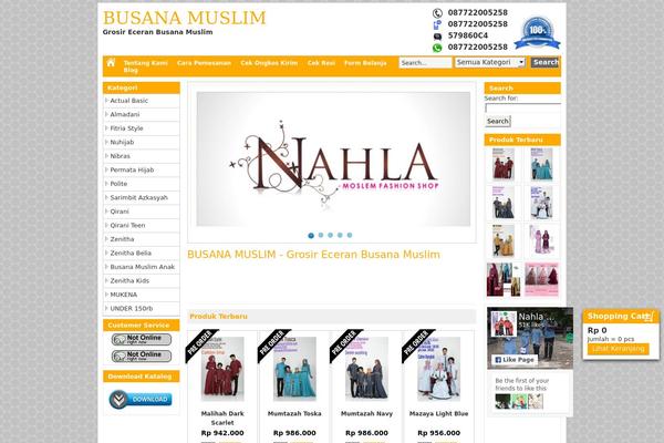 busanamuslim.co site used Wptoko