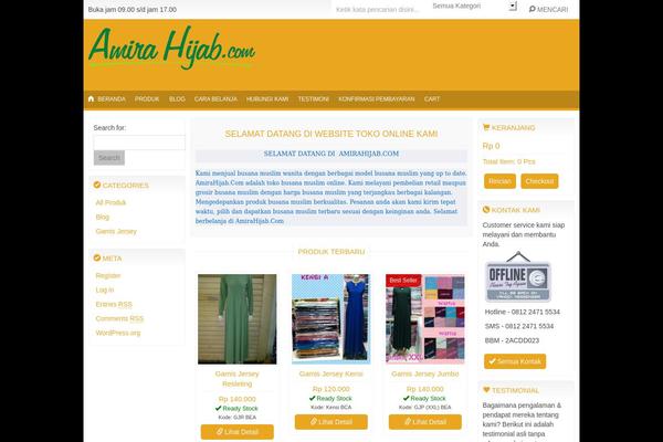 Wptoko theme site design template sample