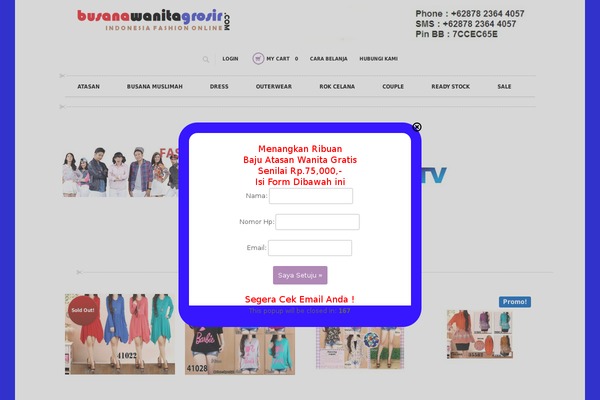 Toserba theme site design template sample