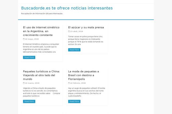 Matata theme site design template sample