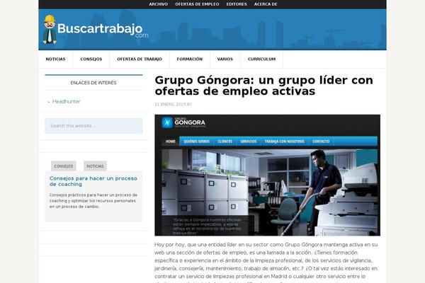 Site using Genesis Single Post Navigation plugin