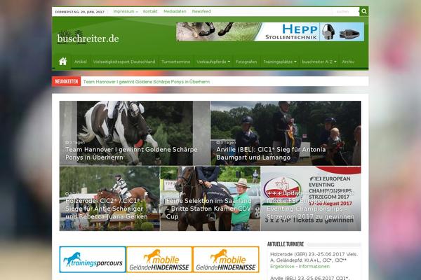 Site using Ad-ace plugin