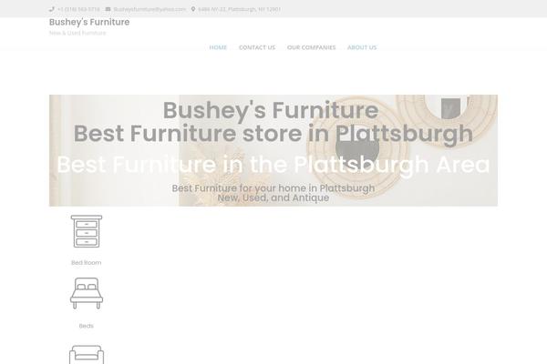 Bosa theme site design template sample