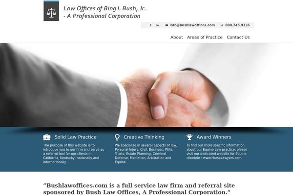 Lawyer theme site design template sample