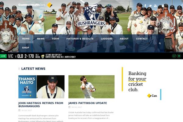 bushrangers.com.au site used Realsoccer-v1-05