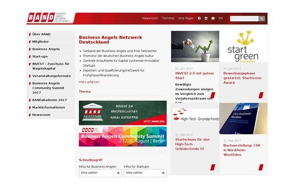 business-angels.de site used Band