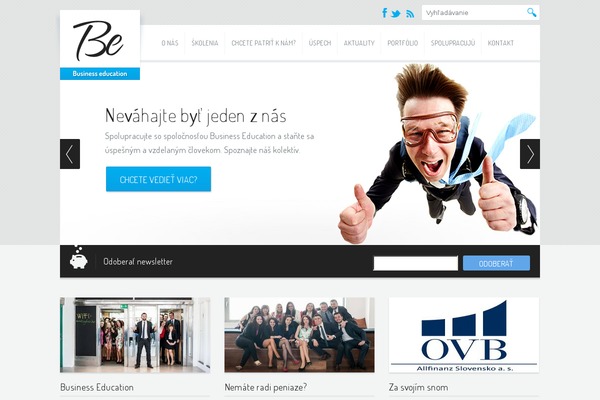 business-education.sk site used Business-education