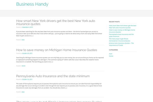 Envy-blog theme site design template sample