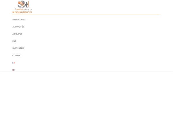 The7 Child theme site design template sample