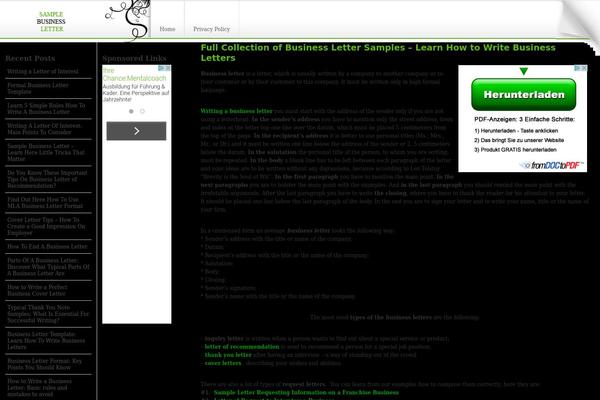 business-letter-sample.com site used Df_simpress
