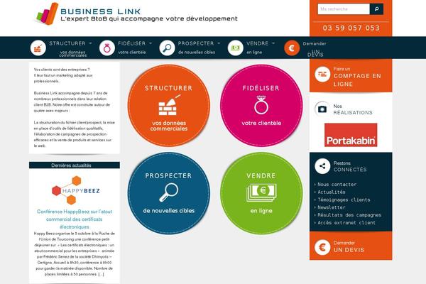 Blink theme site design template sample