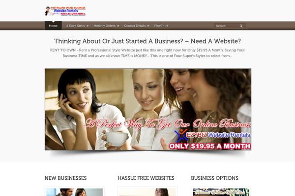 BizWay Theme theme site design template sample