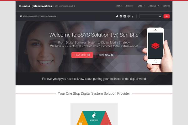 Corpo theme site design template sample