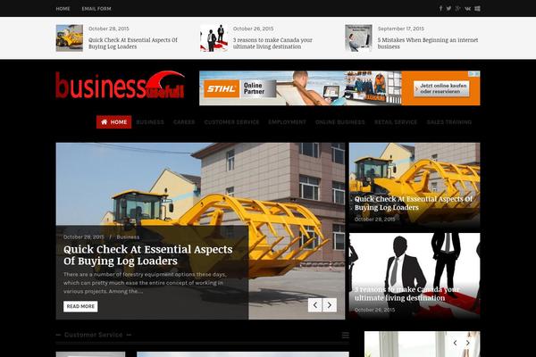 Fp_vaga theme site design template sample