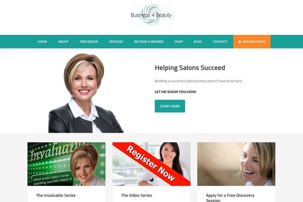 Enterprise Pro theme site design template sample