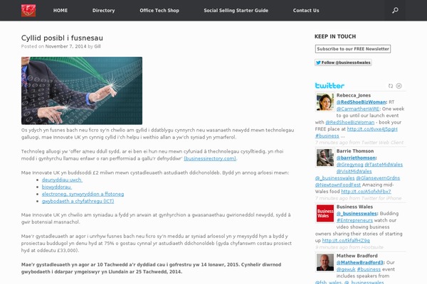 Site using Business-directory plugin