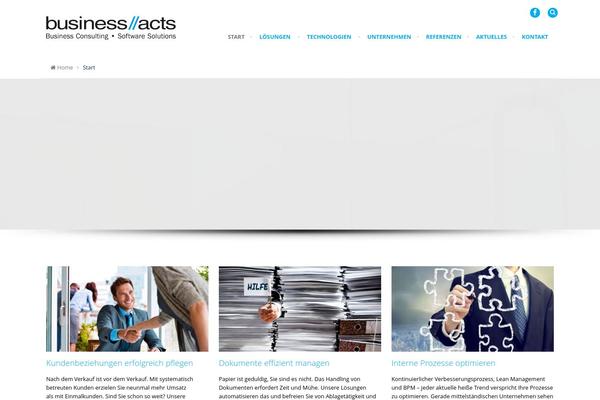 Rocco theme site design template sample