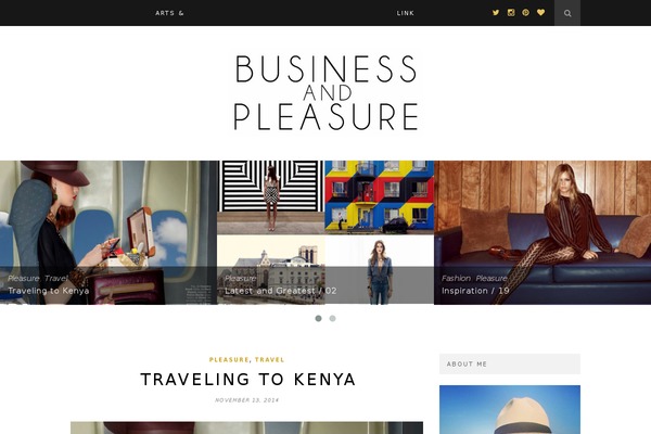 Hemlock theme site design template sample