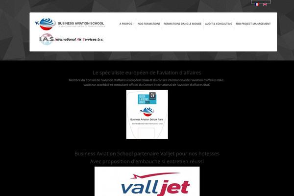 businessaviationschool.com site used Gt3-wp-achromatic