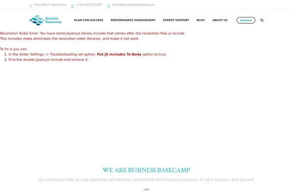 Site using Convert Pro plugin