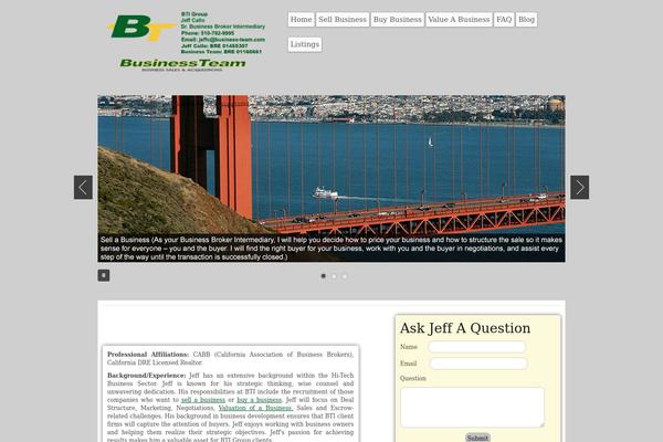 Business lite theme site design template sample