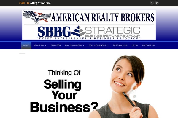 businessbrokerphoenixaz.com site used Newelegantbiz