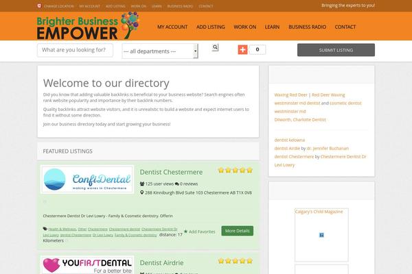 Dt theme site design template sample