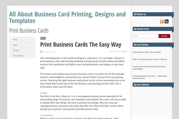 SmartAdapt theme site design template sample