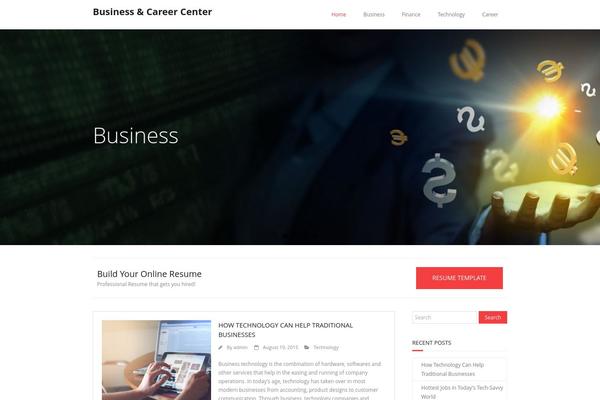 Minamaze theme site design template sample