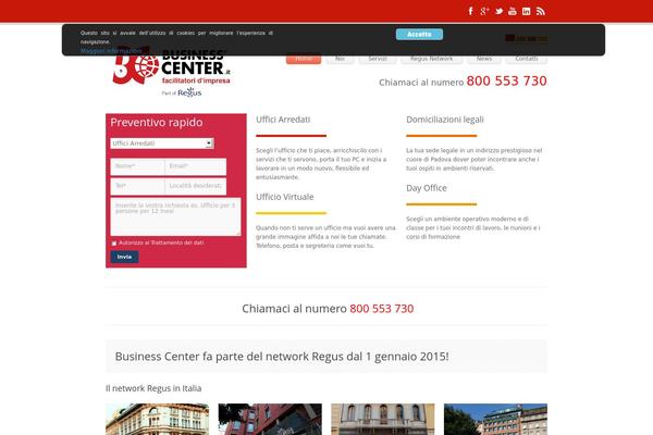 Goode theme site design template sample