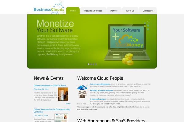 Site using St Social Links plugin