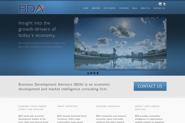 inFocus theme site design template sample