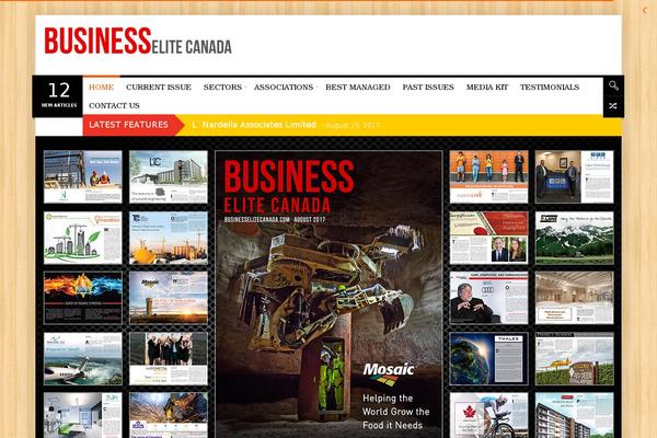 Site using Flex Slider for WP Rotator plugin