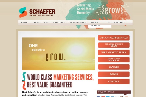 Grow theme websites examples