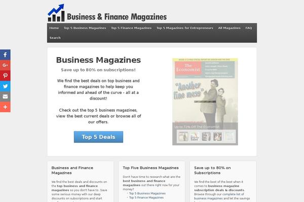 Responsive-child theme site design template sample