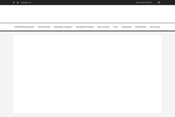 Amory theme site design template sample