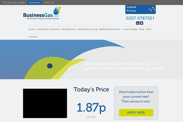 Site using WordPress Charts plugin