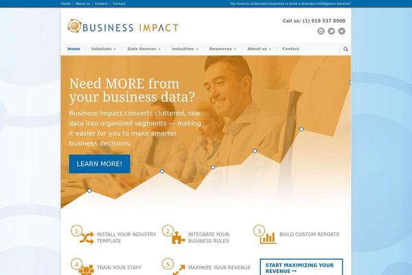 Modernize V3.00 theme site design template sample