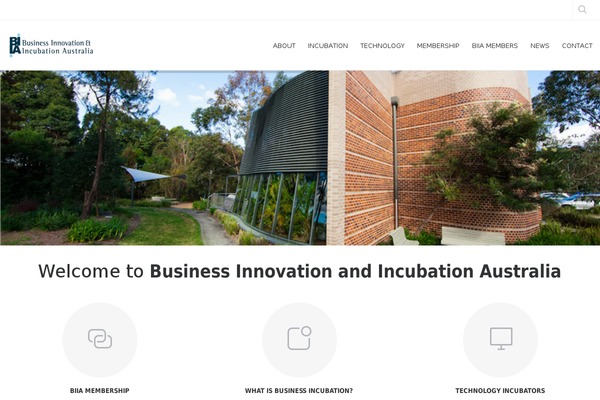 businessincubation.com.au site used Skillful