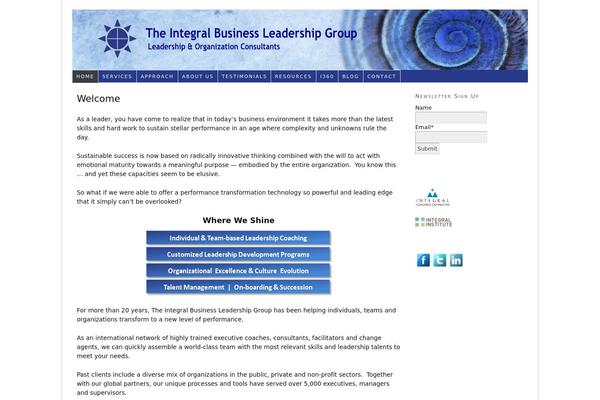 Thesis 1.8 theme site design template sample