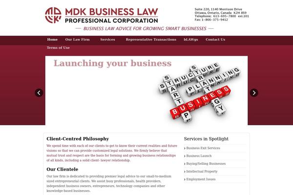 Site using Advanced post slider plugin