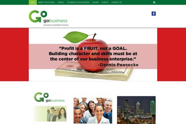 Zafiro theme site design template sample
