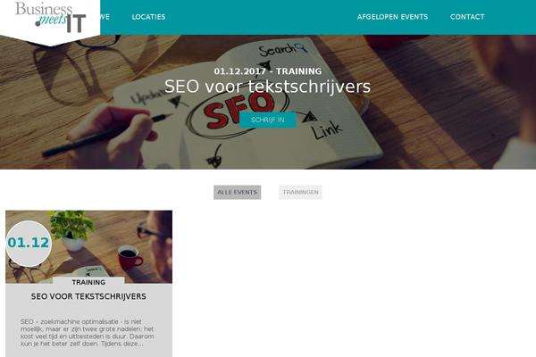Daily Newscast theme site design template sample