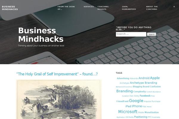 HipWords theme site design template sample